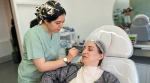 رفع خطوط دور چشم