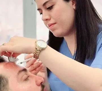 تزریق بوتاکس پیشانی