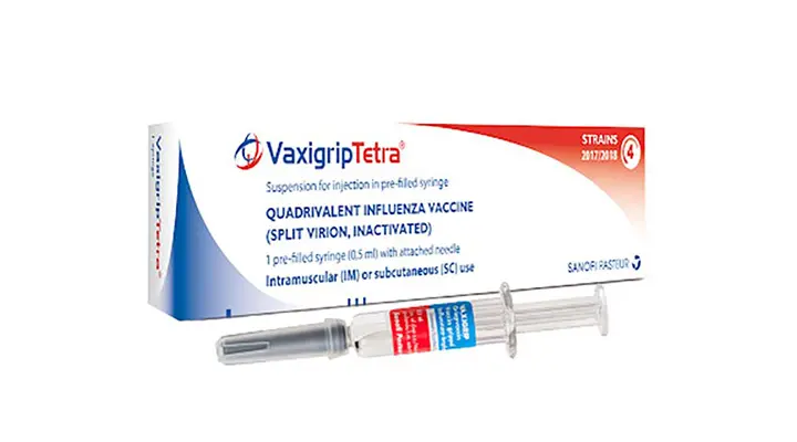 واکسن فرانسوی (Vaxigrip Tetra) واکسن فرانسوی (Vaxigrip Tetra)