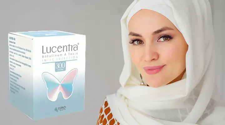 تزریق بوتاکس لوسنترا Lucentra