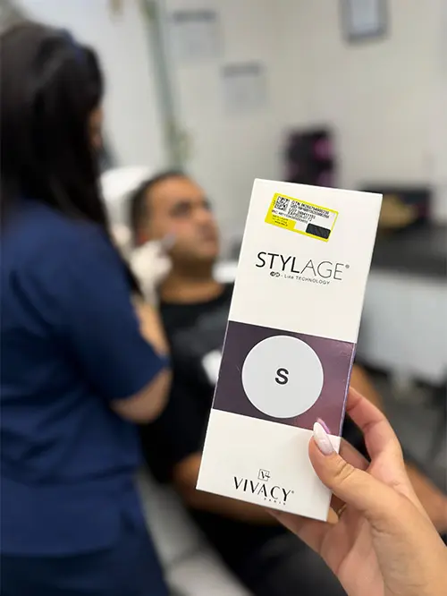 تزریق فیلر شقیقه